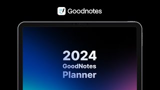 Ultimate 2024 Goodnotes Planner bestselling template 🚀 [upl. by Onstad]