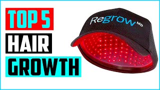 Top 5 Best Laser Hair Growth Caps in 2022 – Reviews [upl. by Jason]