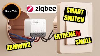 Zigbee Smart Light Switch  Socket with Sonoff Extreme ZBMINIR2 sonoff zbminir2 smartswitch [upl. by Stannfield]