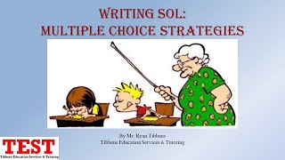 Virginia Writing SOL  Multiple Choice Test Strategies amp Tips [upl. by Waldon538]