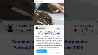 Cambios en Plantilla de Información Patronal SIDEIMSS Ejercicio 2023 [upl. by Gerrald732]