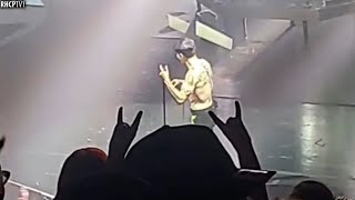 Chad Throws His Drumstick Into The Audience But It Accidentally Hits Anthony New York 2022 [upl. by Joannes780]