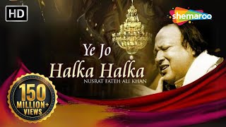 Ye Jo Halka Halka Original Song by Nusrat Fateh Ali Khan  Full Song with Lyrics Romantic Qawwali [upl. by Safoelc]