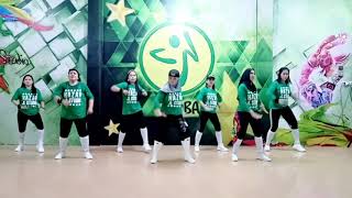 Dindin Badindin Remix by Tomy Bollin  Zumba  Hazar JL Studio Sangasanga [upl. by Kletter]