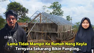 Siapa Sangka Beginilah Progres Rumah Neng Keyla Sekarang  Yang Di Bangun Jejak Bang Ibra [upl. by Hopfinger]