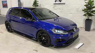 2017 VW GOLF R MK 75 DSG 5DR LAPIZ BLUE PANORAMIC ROOF MAXTON KIT [upl. by Alyssa]