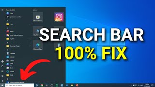 Windows 10 Search Bar Not Working  Windows 10 Keyboard Not Working In Search Bar [upl. by Nnaylloh]