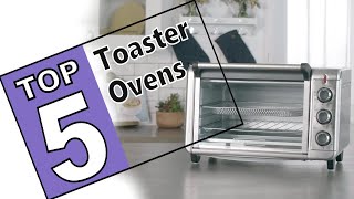 💜The 5 Best Toaster Ovens Of 2021  Amazon Reviews [upl. by Irahk]