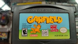 Garfield and his nine lives Nintendo gameboy advance [upl. by Leiahtan]