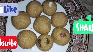 rava besan mix laddu [upl. by Dressler]