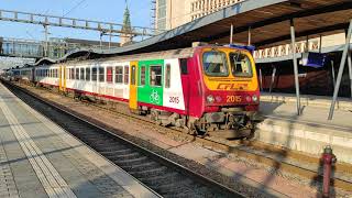 CFL 2015  2021 leaving Luxembourg with regional train to Diekirch [upl. by Nlycaj245]