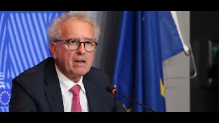 Pierre Gramegna at Eurogroup press conference October 2024 [upl. by Magnum]