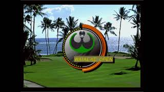 Waialae Open  Waialae Country Club 3DOSaturn [upl. by Onivla]