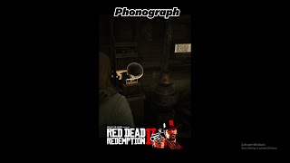 Phonograph 💽💽  Red Dead Redemption 2 rdr2 rdr2gameplay rdr2short gaming rdr2secret [upl. by Delfine]