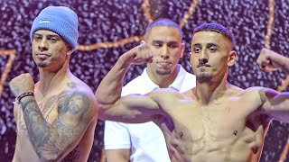 WHO WINS AnEsonGib vs Austin McBroom 2 • FULL WEIGH IN amp FACE OFF • Kingpyn Boxing [upl. by Daggna924]