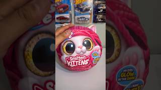 ASMR unboxing pets alive Smitten Kittens mystery kitty asmr kitten toys love cute collection [upl. by Novihc]