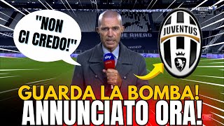 ORA QUESTO INCREDIBILE CONFERMATO Mio Dio ULTIME NOTIZIE JUVENTUS [upl. by Viviyan]