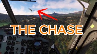 Chasing a Cessna 206 in Mexico with a Huey  MSFS2020 VR [upl. by Llain]