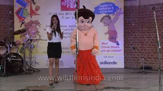 Kids go berserk for Chhota Bheem The Big Fat Flea [upl. by Odie]