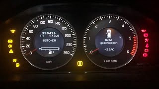 Volvo V70 D3 cold start 22 D5204T2 360000 km [upl. by Otokam]