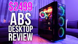 2499 ABS Gladiator Desktop Review  RTX 3080 System Worth Buying [upl. by Na]