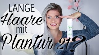 Lange HAARE mit PLANTUR 21│Schluss mit vorzeitigem HAARAUSFALL│RicardaREVIEW [upl. by Anaitak934]