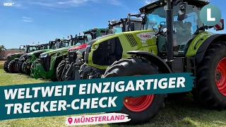 Weltweit exklusiver TreckerTest  WDR Lokalzeit LandSchafft [upl. by Shanie]