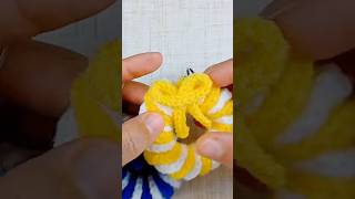 Keychain crochet tutorial for beginners on Poplar Crochet channel 💖🤩 [upl. by Anayt339]