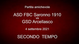 ASD Saronno 1910 vs GSA Arcellasco  Secondo Tempo [upl. by Pownall]