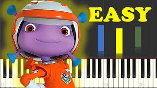 How To Play Floogals Theme Song On Piano EASY [upl. by Aronas842]