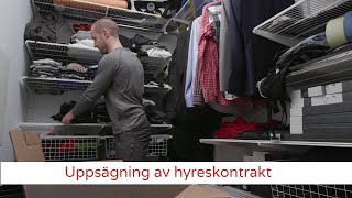 Uppsägning av hyreskontrakt [upl. by Genesa]