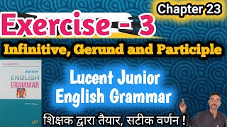 Exercise 3  participles  participles meaning  participles examples  participles in grammar [upl. by Wiburg]