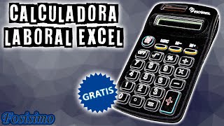 Calculadora laboral de liquidación en excel GRATIS TUTORIAL [upl. by Gamali]