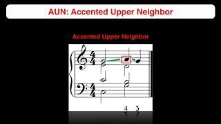 Chapter 143 Accented vs Unaccented Nonharmonic Tones [upl. by Enialedam]