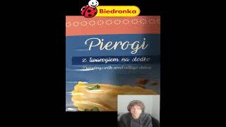 Pierogi z serem u Jędrusia 1kg za 299 w Biedronce  BIEDRONKA PROMOCJE [upl. by Desdamona560]