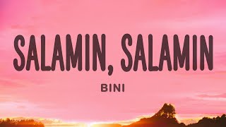 BINI  Salamin Salamin [upl. by Arakahs575]