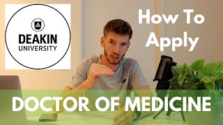 DEAKIN UNI DOCTOR OF MEDICINE  HOW TO APPLY  GEMSAS APPLICATIONS  GAMSAT GPA BONUSES [upl. by Ahseenat829]