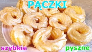 Najlepsze PĄCZKI GNIAZDKA  lukier cytrynowy 👌 szybkie i łatwe pączki oponki na karnawał [upl. by Chamberlin]