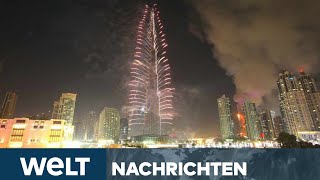 SILVESTERFEIERN 2022 ade  Die Welt begrüßt das neue Jahr 2023  WELT Live dabei [upl. by Ahtivak]