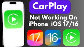 How To Fix CarPlay Not Working Issue On iPhone iOS 17 and 16 2023 [upl. by Thorin]