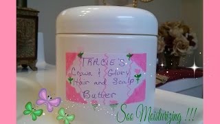 BEST Moisturizing Shea Butter Mixture For Natural Hair  How To Make Shea Butter Mixture [upl. by Kruter]