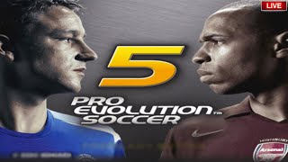 PRO EVOLUTION SOCCER 5  PATCH LEGENDS  PS2 [upl. by Ecniuq]