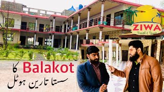 Balakot cheap price hotel  Kunhar river  Naran kaghan  Booking open 03343776829 [upl. by Susumu]