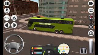 Coach Bus Simulator 27 Double Decker Android Gameplay [upl. by Abdul25]