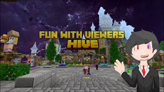 Gaming While Feeling Meh  Minecraft Hive Live [upl. by Oijimer]