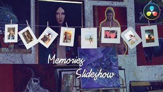 Memories Slideshow ★ DaVinci Resolve Templates ★ [upl. by Gnouv]