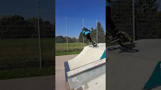 tailtap in Gunzenhausen bmx khebike skatepark [upl. by Elleuqar872]