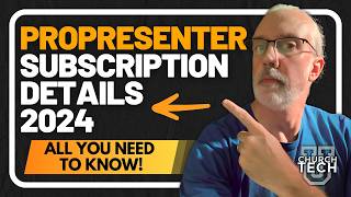 ProPresenter Subscription Details 2024 [upl. by Nhaj]