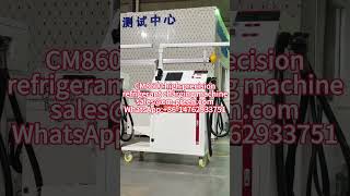 R32 refrigerant charging equipment chiller recovery pump air conditioning recovery charging machine [upl. by Airottiv24]