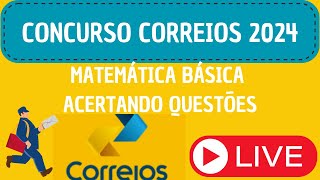 2º TREINAMÁTICA  CONCURSO CORREIOS IBFC 16  Evento online e gratuito [upl. by Akili266]